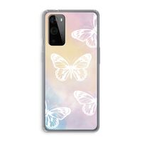 White butterfly: OnePlus 9 Pro Transparant Hoesje White butterfly: OnePlus 9 Pro Transparant Hoesje