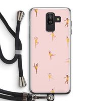 Dans #2: Samsung Galaxy J8 (2018) Transparant Hoesje met koord