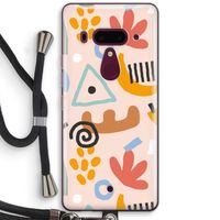 Abstract: HTC U12+ Transparant Hoesje met koord