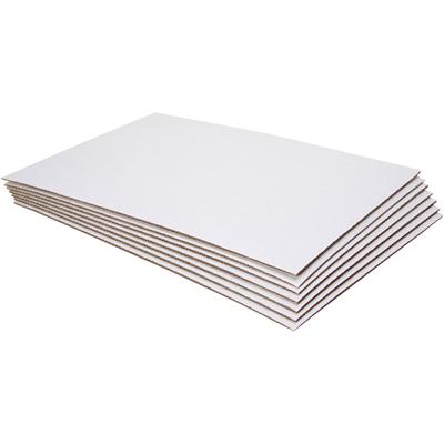 Vellen van golfkarton, afm 42x60x0,7 cm, 10 stuk/ 1 doos