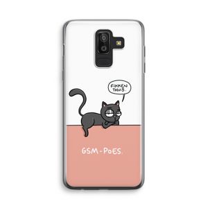GSM poes: Samsung Galaxy J8 (2018) Transparant Hoesje