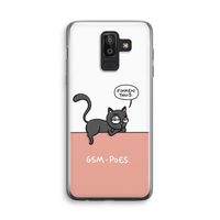 GSM poes: Samsung Galaxy J8 (2018) Transparant Hoesje