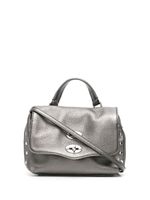 Zanellato mini sac à main Positano en cuir - Gris