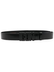 DSQUARED2 ceinture à plaque Icon - Noir