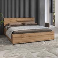 Home365 Houten Bed met Opbergruimte Crotone - Eiken Home365 Houten Bed met Opbergruimte Crotone - Eiken