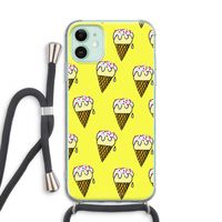 Isjes: iPhone 11 Transparant Hoesje met koord