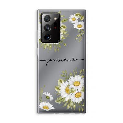 Daisies: Samsung Galaxy Note 20 Ultra / Note 20 Ultra 5G Transparant Hoesje
