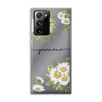 Daisies: Samsung Galaxy Note 20 Ultra / Note 20 Ultra 5G Transparant Hoesje