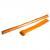 Magic FX STR03OR papieren streamers 10mx5cm oranje 10st Magic FX STR03OR papieren streamers 10mx5cm oranje 10st