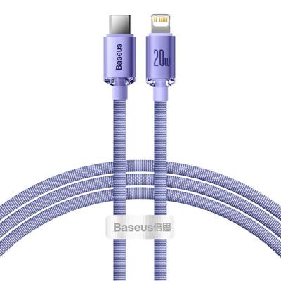 Kabel USB-C naar Lightning Baseus CAJY000205 Paars 1,2 m