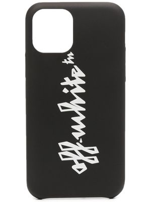 Off-White coque d'iPhone 11 Pro à logo imprimé - Noir