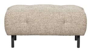 WOOOD Hocker 'Lloyd' Geweven stof, kleur Naturel Melange