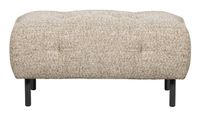 WOOOD Hocker 'Lloyd' Geweven stof, kleur Naturel Melange