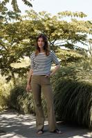 Flair bonded trousers - earth - 13151