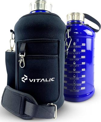 Waterfles met isolerende hoes (2.2L) - Vitalic