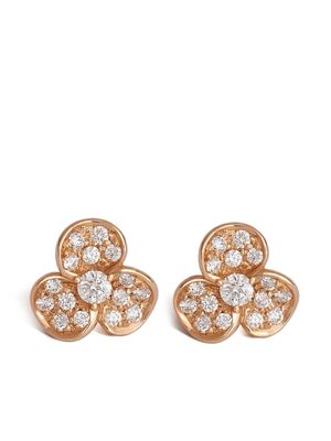 LEO PIZZO puces d'oreilles Candy Flora - Rose