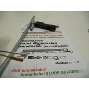 Kabelset Slurf Schakel Torpedo FS720 Zilver