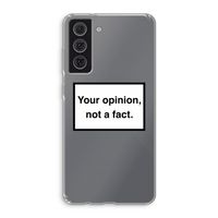 Your opinion: Samsung Galaxy S21 FE Transparant Hoesje