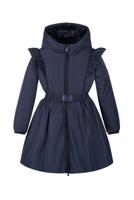 Le Chic winter winterjas meisjes - navy blauw - riem