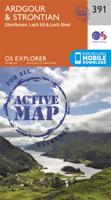 Wandelkaart - Topografische kaart 391 OS Explorer Map | Active Ardgour / Strontian | Ordnance Survey