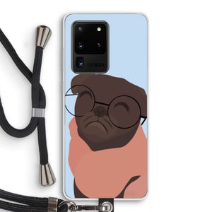 Ludo: Samsung Galaxy S20 Ultra Transparant Hoesje met koord