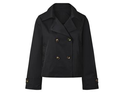 esmara Dames trenchcoat (Zwart, 46)