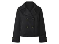 esmara Dames trenchcoat (Zwart, 46)
