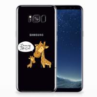Samsung Galaxy S8 Plus Telefoonhoesje met Naam Giraffe