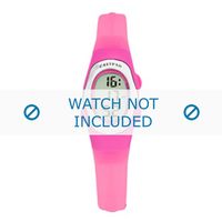 Calypso horlogeband K6018-B Rubber Roze