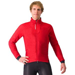 Castelli Fly Thermal lange mouw fietsjack rich red heren L