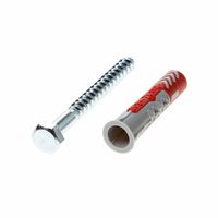 Fischer plug Duopower 12x60mm met schroef - thumbnail