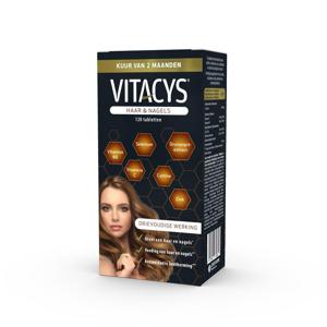 Vitacys Voedingssupplement Haar en Nagels 120 Tabletten