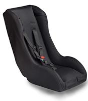 Melia Peuterschaal voor uw bakfiets/fietskar 4S Comfort - geschikt voor kinderen van 7 tot 18 maanden - zwart