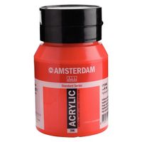 Royal Talens Amsterdam Acrylverf 500 ml - Naftolrood Middel - thumbnail
