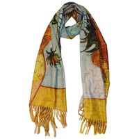Boodz Langwerpige Sjaal Zonnebloemen | Van Gogh | Schilderij