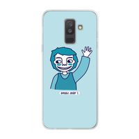 Zwaai: Samsung Galaxy A6 Plus (2018) Transparant Hoesje Zwaai: Samsung Galaxy A6 Plus (2018) Transparant Hoesje