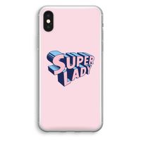 Superlady: iPhone XS Transparant Hoesje