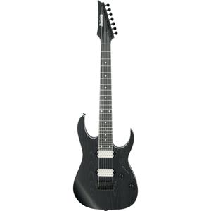 Ibanez Prestige RGR752AHBF-WK Weathered Black 7-snarige elektrische gitaar met koffer