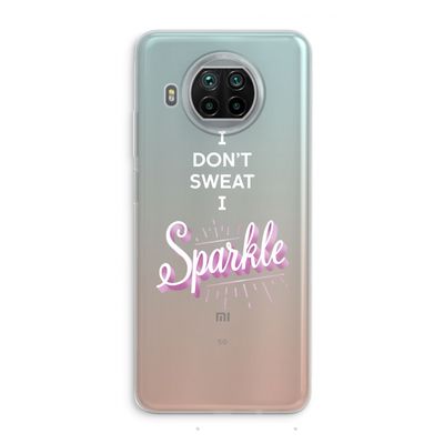 Sparkle quote: Xiaomi Mi 10T Lite 5G Transparant Hoesje