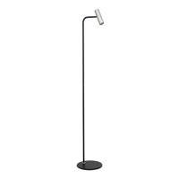Highlight VloerlampTrend zwart met nikkel - V4731.30