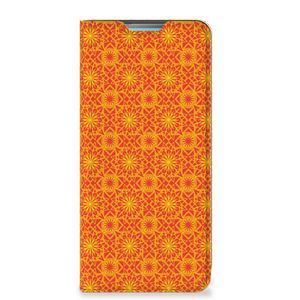 Samsung Galaxy A53 Hoesje met Magneet Batik Oranje