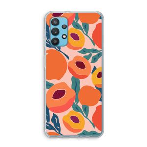 Perzik: Samsung Galaxy A32 4G Transparant Hoesje