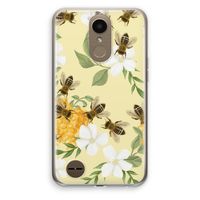 No flowers without bees: LG K10 (2017) Transparant Hoesje