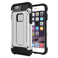 Voor iPhone 6 Plus & 6s Plus harde Armor TPU + PC combinatie Case(Silver)