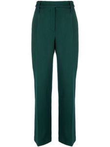 Alexandre Vauthier pantalon taille-haute à motif pied-de-poule - Vert