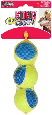 KONG hond net a 3 Ultra Squeakair ball medium - Kong