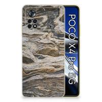 Xiaomi Poco X4 Pro 5G | TPU | Siliconen hoesje | Steen
