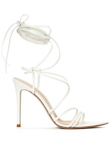 Gianvito Rossi sandales 105 mm en cuir - Blanc