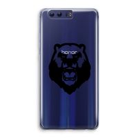 Angry Bear (black): Honor 9 Transparant Hoesje Angry Bear (black): Honor 9 Transparant Hoesje