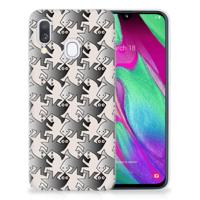 Samsung Galaxy A40 | TPU Hoesje | Salamander Grey